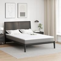 VidaXL Matrastopper wit 140 x 190 cm jacquard stof - thumbnail
