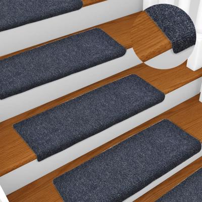 Trapmatten 5 st 65x21x4 cm naaldvilt antracietkleurig Trapmatten 5 st 65x21x4 cm naaldvilt antracietkleurig