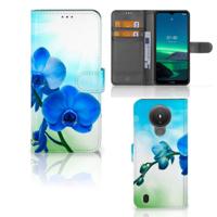 Nokia 1.4 Hoesje Orchidee Blauw - Cadeau voor je Moeder - thumbnail