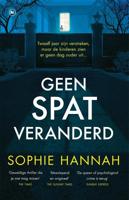 Sophie  Hannah Geen spat veranderd - thumbnail