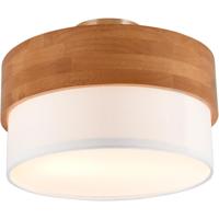 LED Plafondlamp Rond - 2-Lichts Plafondverlichting - E14 Fitting - Mat Nikkel - Aluminium - thumbnail