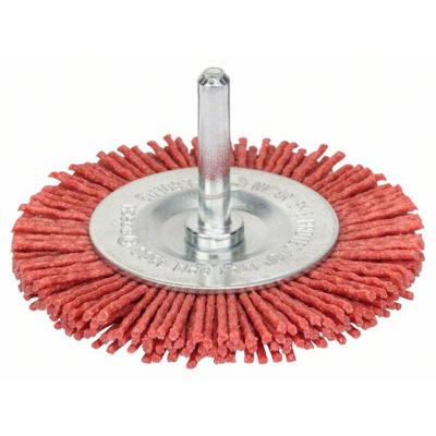 Bosch Accessories Schijfborstel, nylon borstelharen, 75 mm, 1 mm, 8 mm, 4500 omw/min 2608622056 Schacht-Ø 6 mm 2608622056 1 stuk(s)
