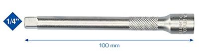 Brilliant Tools BT020908 BT020908 Dopsleutelverlenging Aandrijving 1/4 (6.3 mm) 100 mm 1 stuk(s)