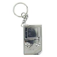 Paladone sleutelhanger Nintendo Gameboy 3D 5 cm zilver - thumbnail