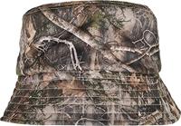 Flexfit FX5003RS Sherpa Real Tree Camo Reversible Bucket Hat - Camo Tree - One Size - thumbnail