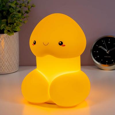 Willy nachtlamp - 3 lichtstanden - Touchbediening - USB-C - 16 cm