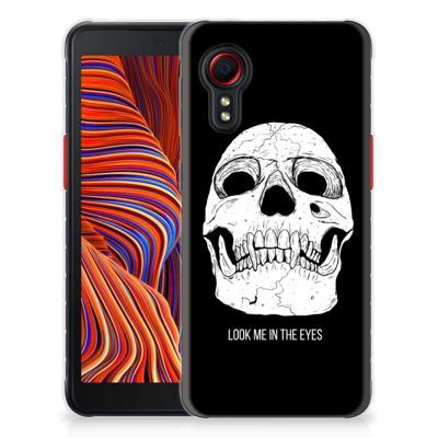 Silicone Back Case Samsung Galaxy Xcover 5 Skull Eyes