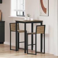 Eettafels Bewerkt hout - thumbnail