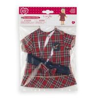 Corolle holidays jurkje en haarband voor babypop, 36cm - thumbnail