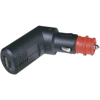 ProCar Winkelbarer Doppel USB-C/A Ladestecker 12 V/5V Haakse dubbele USB-C®/A laadstekker 12 V/5 V. Stroombelasting (max.): 3.6 A 12 V