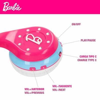 Bluetooth hoofdtelefoon Barbie