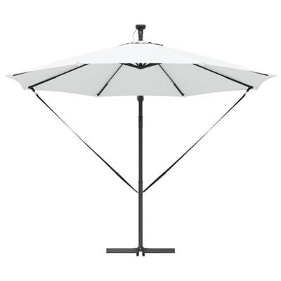 Cantilever Banana Parasol met slot Zand 294 x 294 x 248 cm Cantilever Banana Parasol met slot Zand 294 x 294 x 248 cm