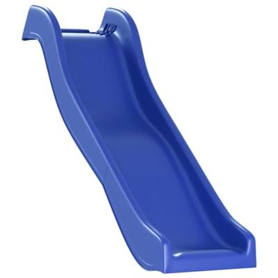 Kinderglijbaan 174x38 cm polypropeen blauw