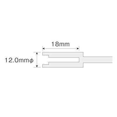 Hozan d-840-8 moersleutel 8mm, met handvat
