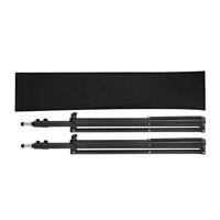 vidaXL Lampstatief 78-210 cm 2 st Statieven voor Studiolampen Studio-Apparatuur - thumbnail