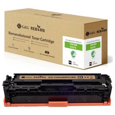 G&G Toner vervangt Canon, HP 125A, 128A, 131X, 716K, 731K Compatibel Zwart 2200 bladzijden Reborn remanufactured 21201