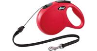 flexi Rollijn New Classic Cord Leash, rood, Maat: M 8m - thumbnail
