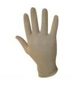 CMT Handschoenen Latex Gepoederd Naturel - thumbnail