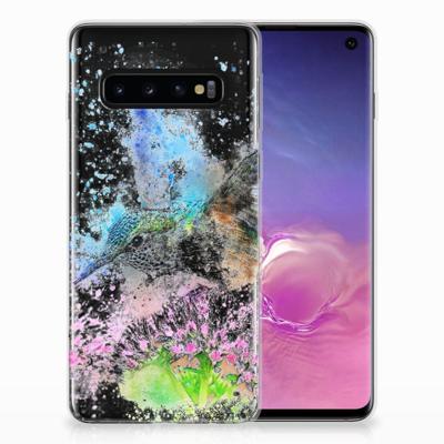 Smartphone hoesje Samsung Galaxy S10 Vogel