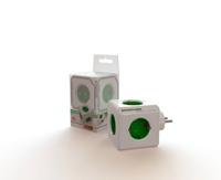 Cube multipluggen Allocacoc 100-250 V 13-16A Wit - thumbnail