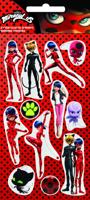 Zag Heroez Stickers Miraculous Glanzend Junior Rood - thumbnail