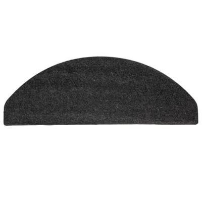 VidaXL Trapmatten zelfklevend 15 st 65x22,5x3,5 cm zwart