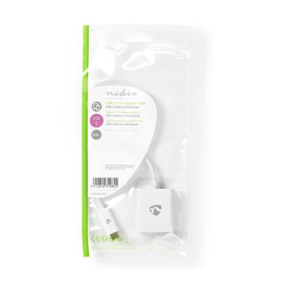 USB-C-Adapterkabel | USB-C Male - VGA Female | 0,2 m | Wit