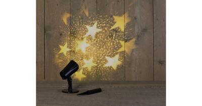 Led buitenprojector ster warm wit IP44 Anna's Collection - Annas collection