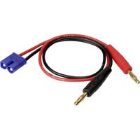 Reely Laadkabel [2x Bananenstekker 4 mm - 1x EC3-stekker] 0.30 m 2 mm² RE-6799029 - thumbnail