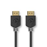 HDMI Kabel | HDMI Connector | HDMI Connector | 8K@60Hz | eARC | Verguld | 5.00 m | PVC | Antraciet - thumbnail