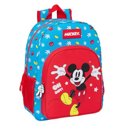 Schoolrugzak Mickey Mouse Clubhouse Fantastic Blauw Rood 33 x 42 x 14 cm Schoolrugzak Mickey Mouse Clubhouse Fantastic Blauw Rood 33 x 42 x 14 cm