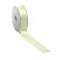Satijnlint PREMIUM Double face 16mm x 25 meter Anis - thumbnail