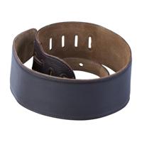 Levys Leathers M4GF-DBR gevoerd lederen gitaarband, bruin - thumbnail