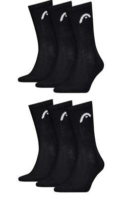 HEAD Sportsokken Training 3-pack Zwart-43/46