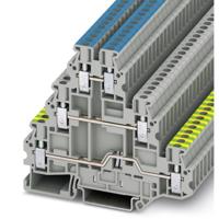 Phoenix Contact 3214291 Aardklem 3-etages 5.2 mm Schroeven Grijs 50 stuk(s) - thumbnail