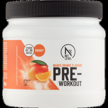 NXT Level PreWorkout MangoOrange Flavor 300 g bij Jumbo