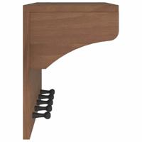 Wandkapstok SANDNES 87x30x42 cm massief grenenhout - thumbnail