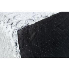TRIXIE KATTENMAND IGLO MILA PLUCHE WIT / GRIJS 32X32X42 CM