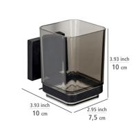 Wenko Vacuum-Loc Badkameraccessoire Quadro (Tandenborstel beker) - thumbnail