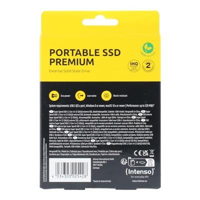 Intenso External SSD Premium 512GB Externe SSD Grijs - thumbnail