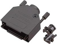 MH Connectors MHDTZK-9-RA-BK-K 6560-0115-01 D-sub behuizing Aantal polen: 9 Metaal 180 ° Zwart 1 stuk(s) - thumbnail