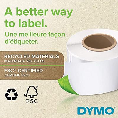 DYMO S0722370 Rol met etiketten 89 x 28 mm Papier Wit 260 stuk(s) Permanent hechtend Adresetiketten