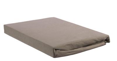 Beddinghouse Hoeslaken Jersey Taupe-140 x 200/210/220 cm
