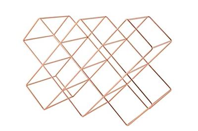 ECHTWERK Keukenaccessoires (Wijnrek voor 8 flessen, Brons)