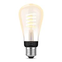 Philips Hue Hue LED-lamp 871951430146700 Energielabel: G (A - G) Hue White Ambiance Einzelpack Edison ST64 Filament 300lm E27 7 W Warmwit tot koudwit - thumbnail