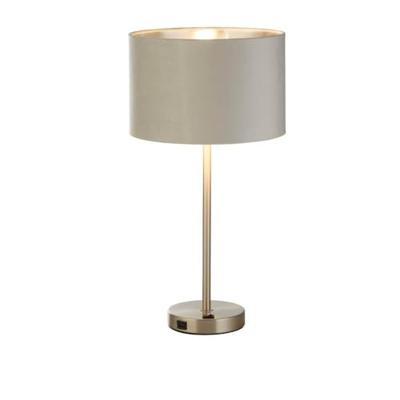 Searchlight TafellampFinn goud met grijs - EU58911GY