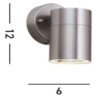 Searchlight Led muurspotSplot - 5008-1-LED - thumbnail