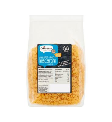 Consenza Volkoren Maïs Macaroni Consenza Volkoren Maïs Macaroni