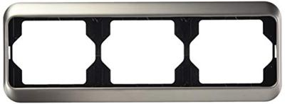 Busch-Jaeger 2CKA001754A1637 Frame Frame 3-voudig Platina 1 stuk(s)