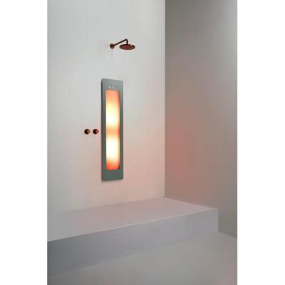 Sunshower Round Medium One infrarood inbouw 140x33x10cm Grey M0500-M0103 Sunshower Round Medium One infrarood inbouw 140x33x10cm Grey M0500-M0103